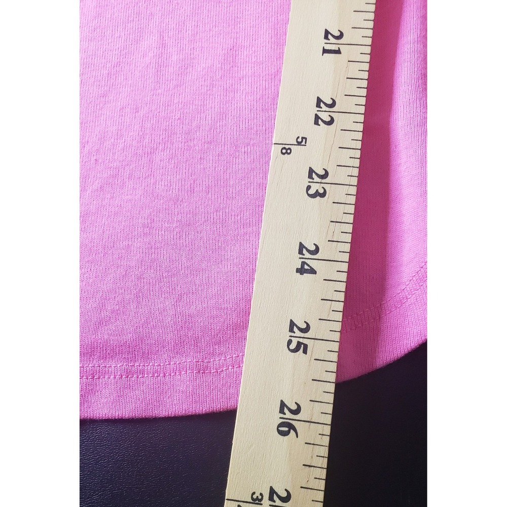 Michael Stars Vita Strappy Tank XL Azalea Pink Cotton Ribbed Casual Beach Summer - Picture 9 of 9